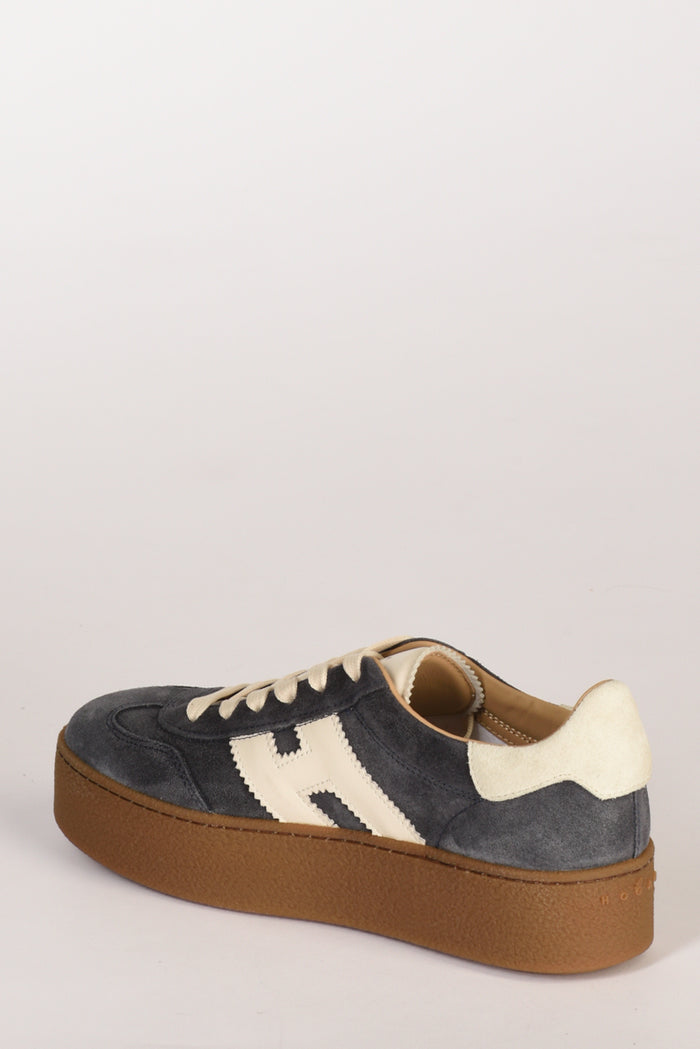 Hogan Sneakers H698 Blu Donna - 4