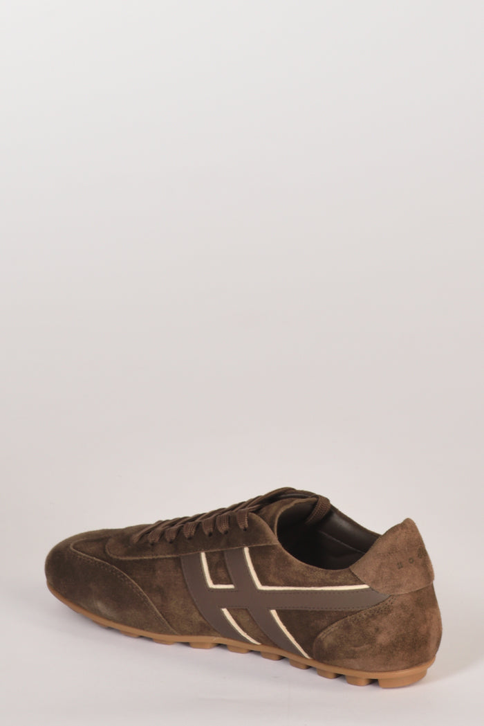 Hogan Sneakers H693 Marrone Donna - 4
