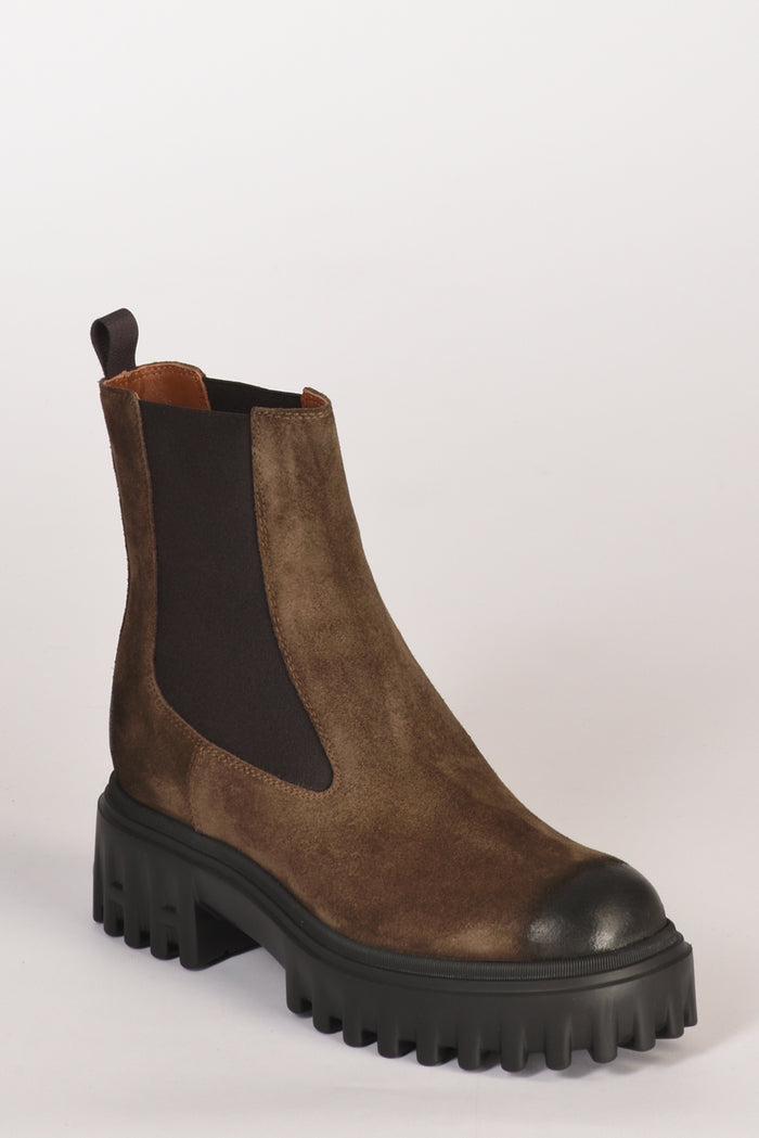 Hogan Chelsea H700 Marrone Donna - 3