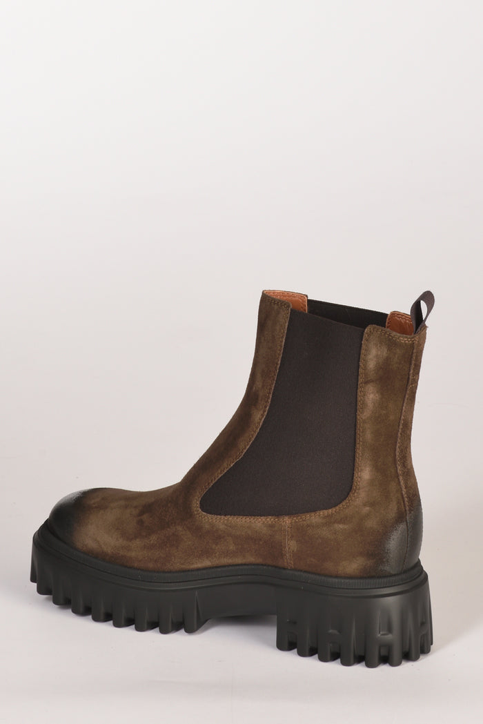 Hogan Chelsea H700 Marrone Donna - 4