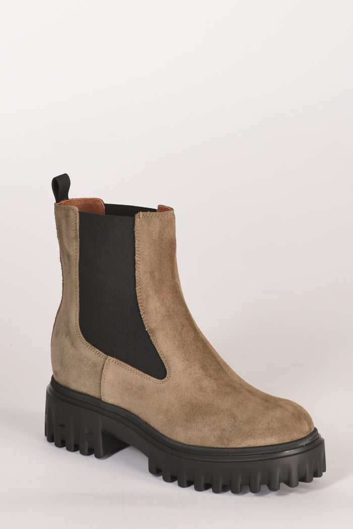 Hogan Chelsea H700 Beige Scuro Donna - 3
