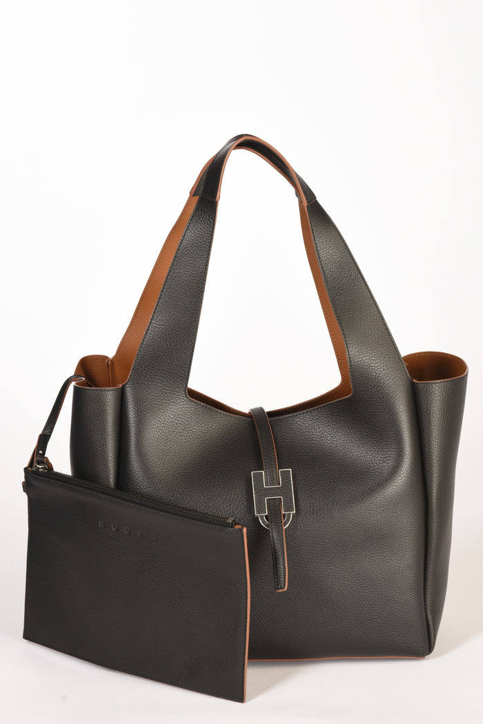 Hogan Shopping Bag H01x Nero Donna - 8