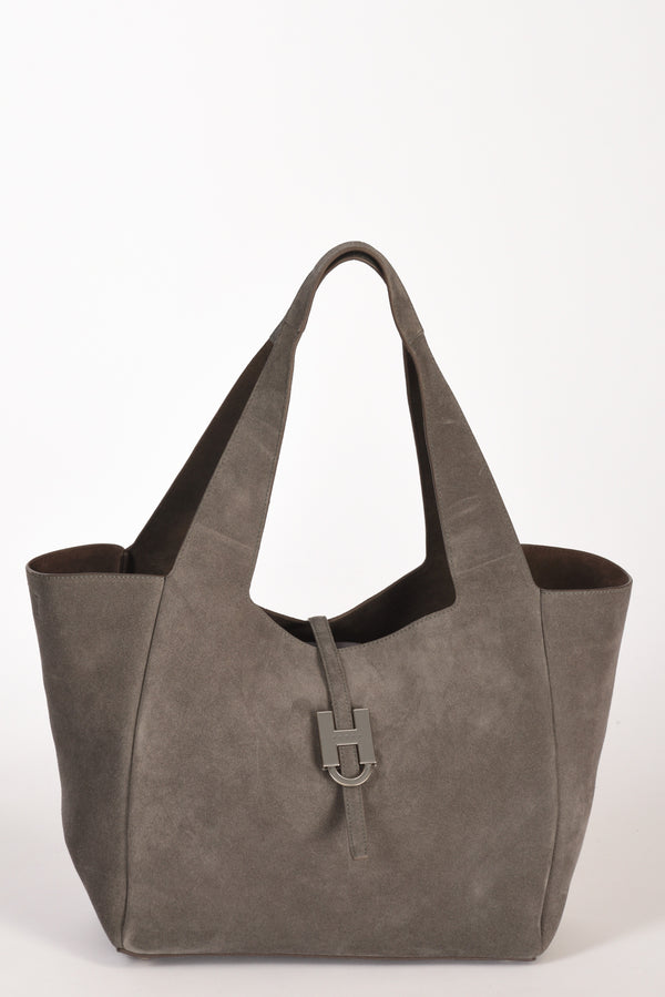 Hogan Shopping Bag H01x Grigio Donna
