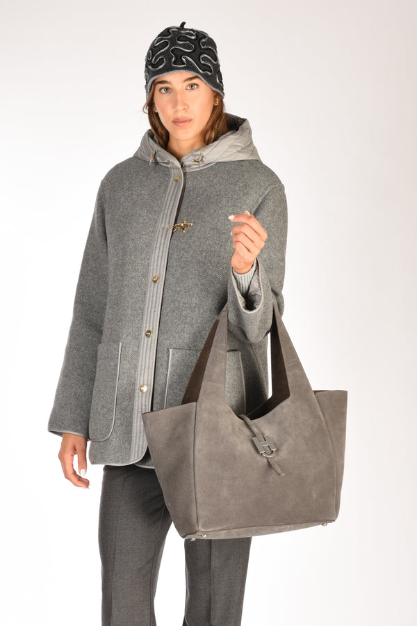 Hogan Shopping Bag H01x Grigio Donna-2