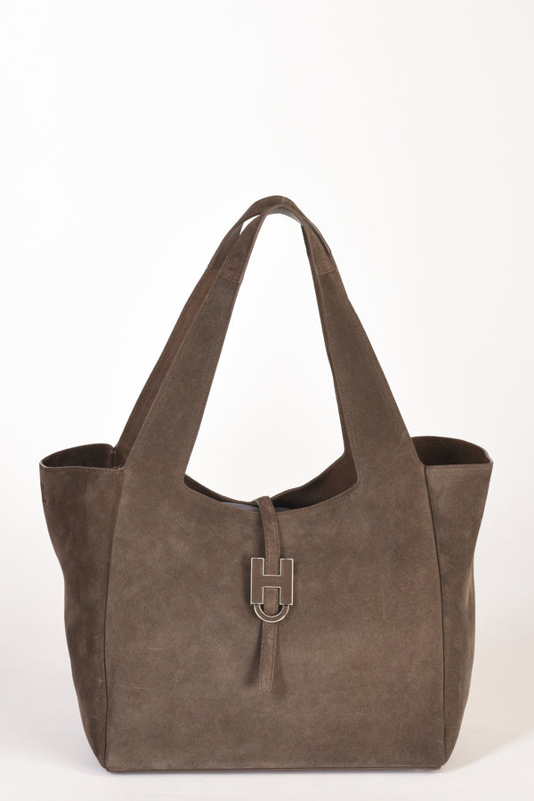 Hogan Shopping Bag H01x Marrone Donna