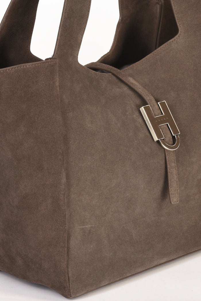 Hogan Shopping Bag H01x Marrone Donna - 4