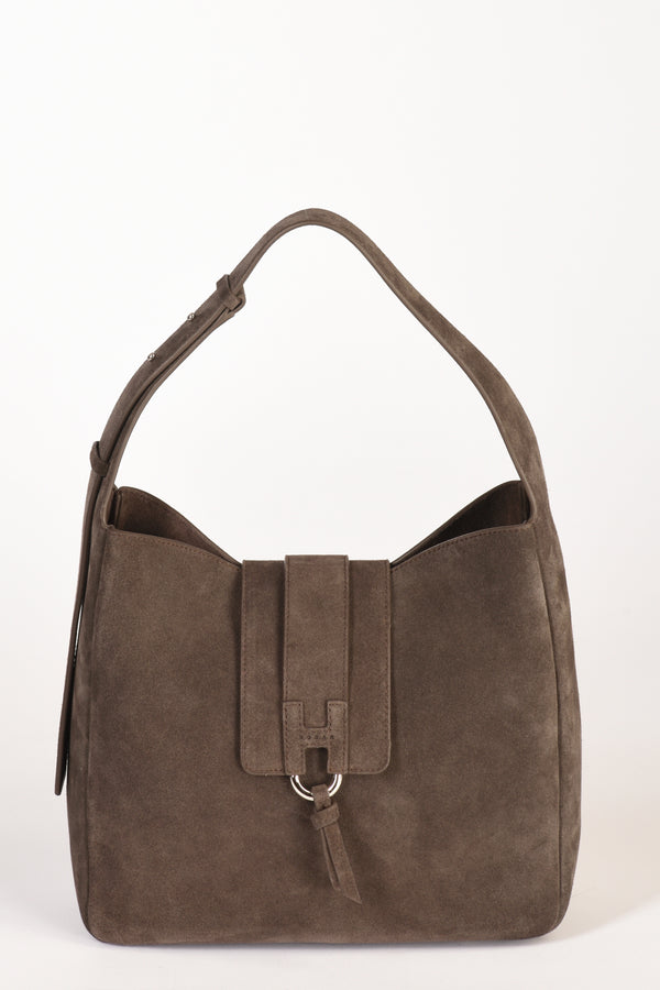 Hogan Hobo H01x Marrone Donna
