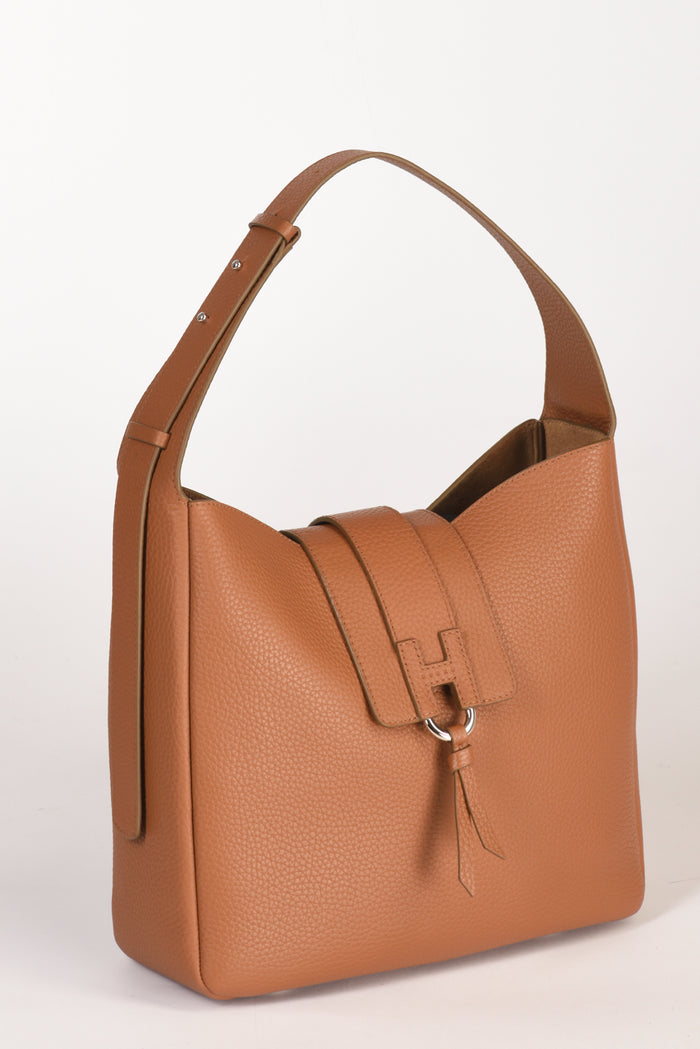 Hogan Hobo H01x Beige Cuoio Donna - 3