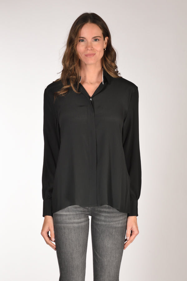 Sarte Pettegole Camicia Nero Donna-2
