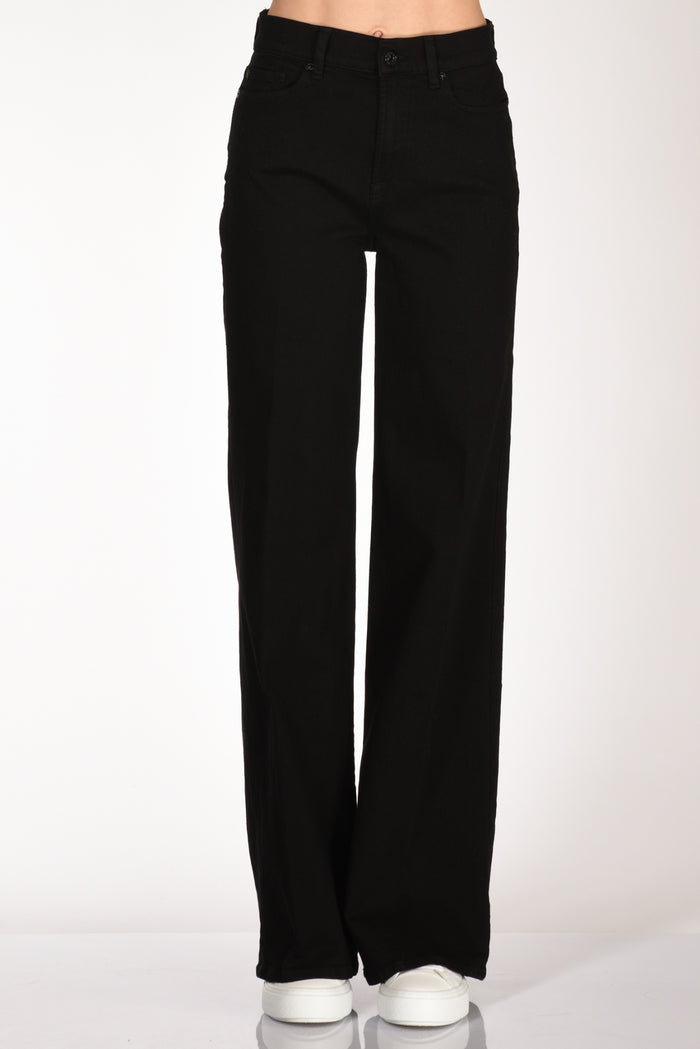 7 For All Mankind Jeans Lotta Nero Donna - 3