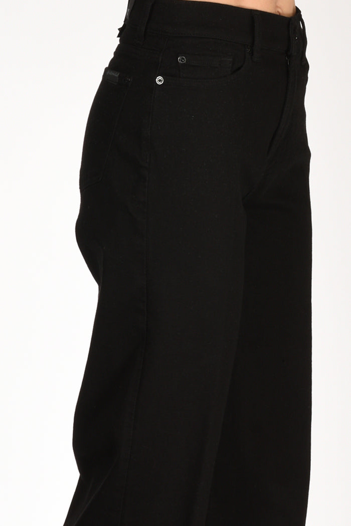 7 For All Mankind Jeans Lotta Nero Donna - 5