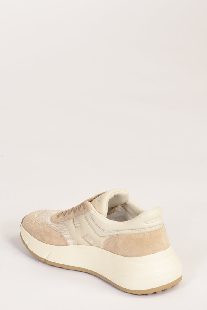 Hogan Sneakers H669 Beige Donna - 4