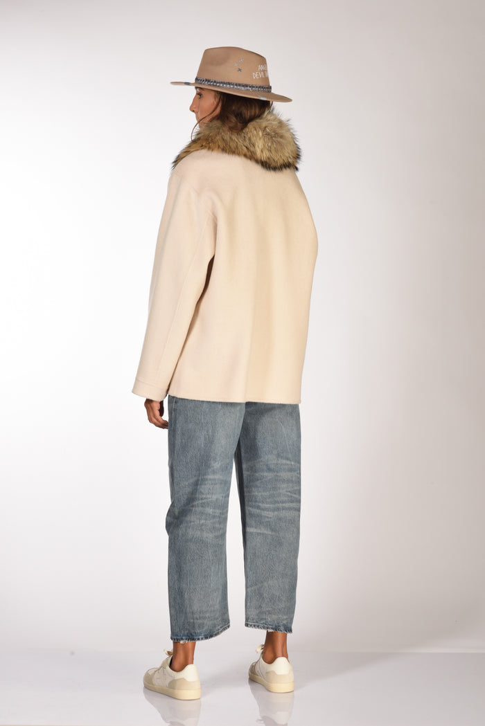 Ava Adore Caban Con Tasche Beige Chiaro Donna - 5