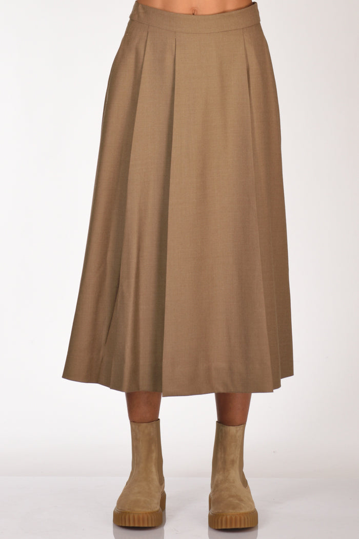 Incotex Slowear Gonna Michi Beige Scuro Donna - 3