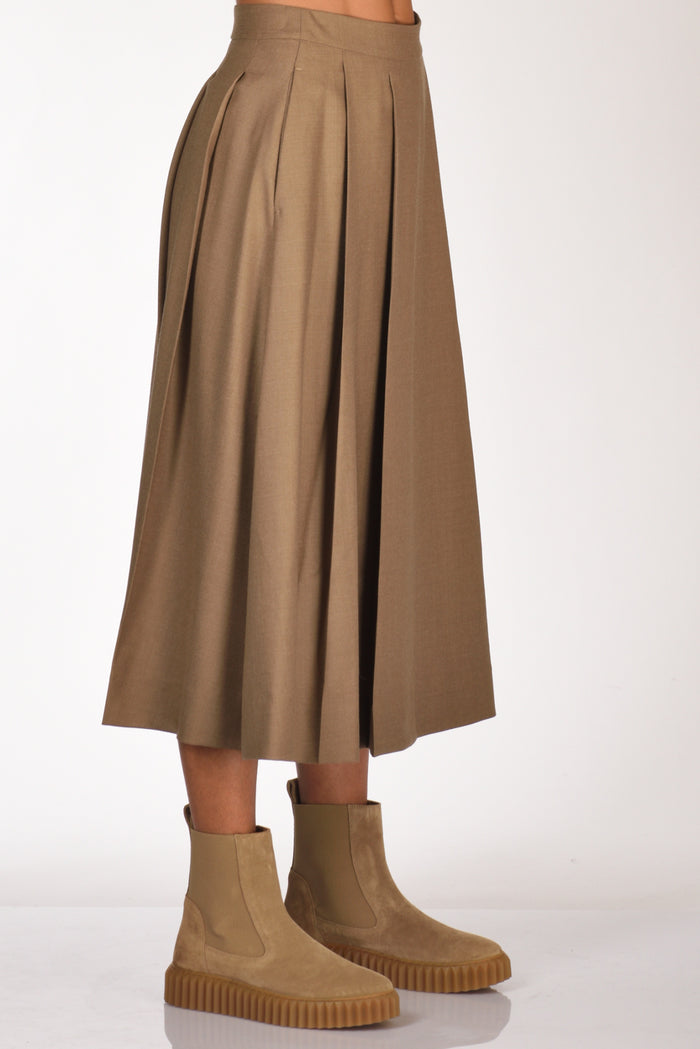Incotex Slowear Gonna Michi Beige Scuro Donna - 5