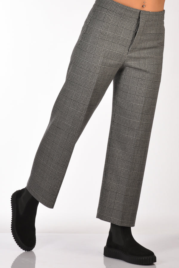 Incotex Slowear Pantaloni Doyle Nero/grigio Chiaro Donna