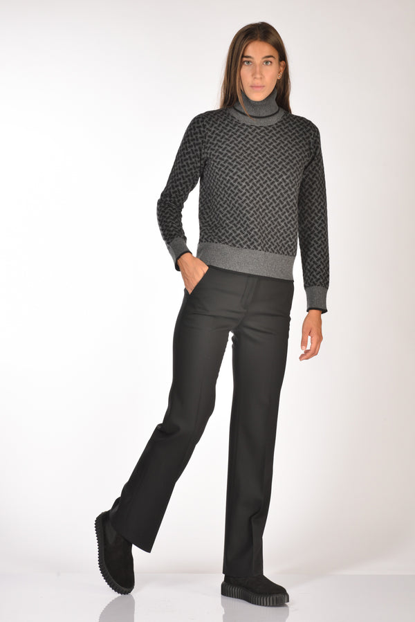 Incotex Slowear Pantalone Petra Nero Donna-2