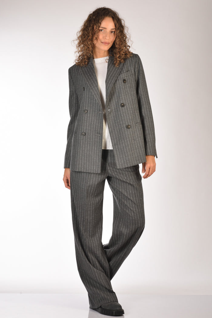 Incotex Slowear Pantalone Ethel Grigio Donna - 2
