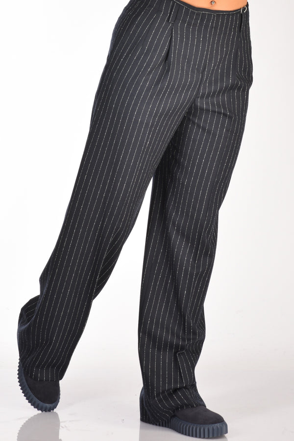 Incotex Slowear Pantalone Ethel Blu Donna