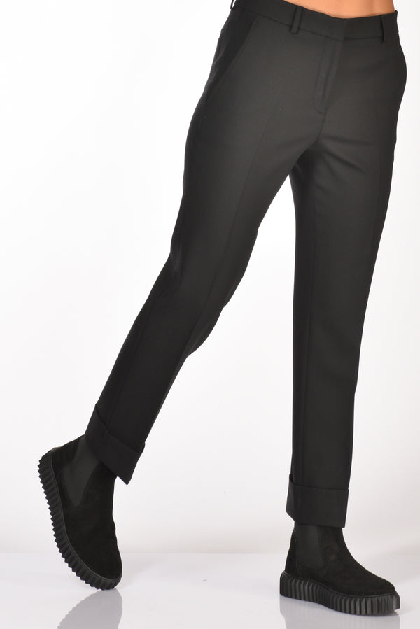 Incotex Slowear Pantalone Nevet Nero Donna