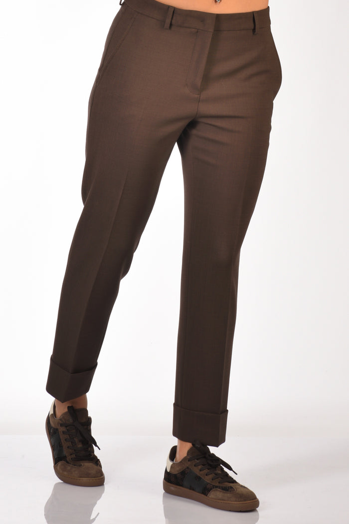 Incotex Slowear Pantalone Nevet Marrone Donna - 1