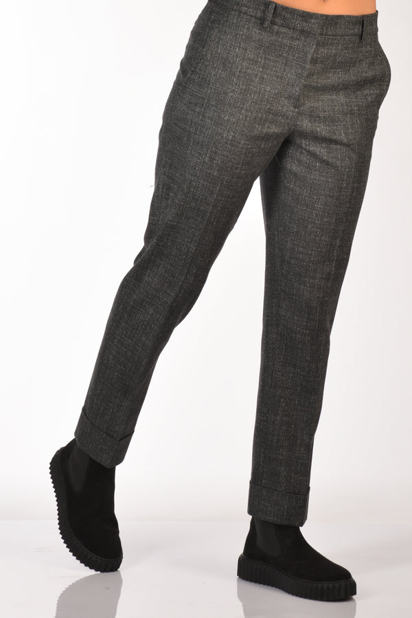 Incotex Slowear Pantalone Nevet Grigio Scuro Donna