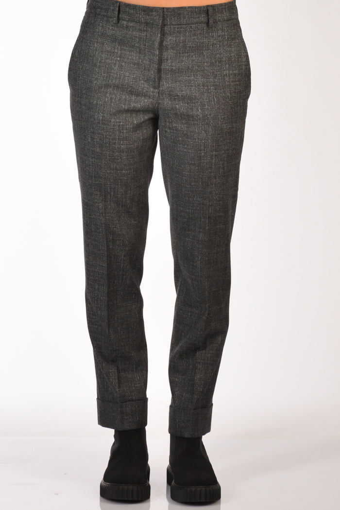 Incotex Slowear Pantalone Nevet Grigio Scuro Donna - 3