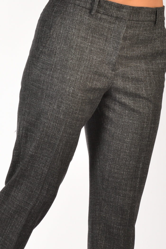 Incotex Slowear Pantalone Nevet Grigio Scuro Donna - 4