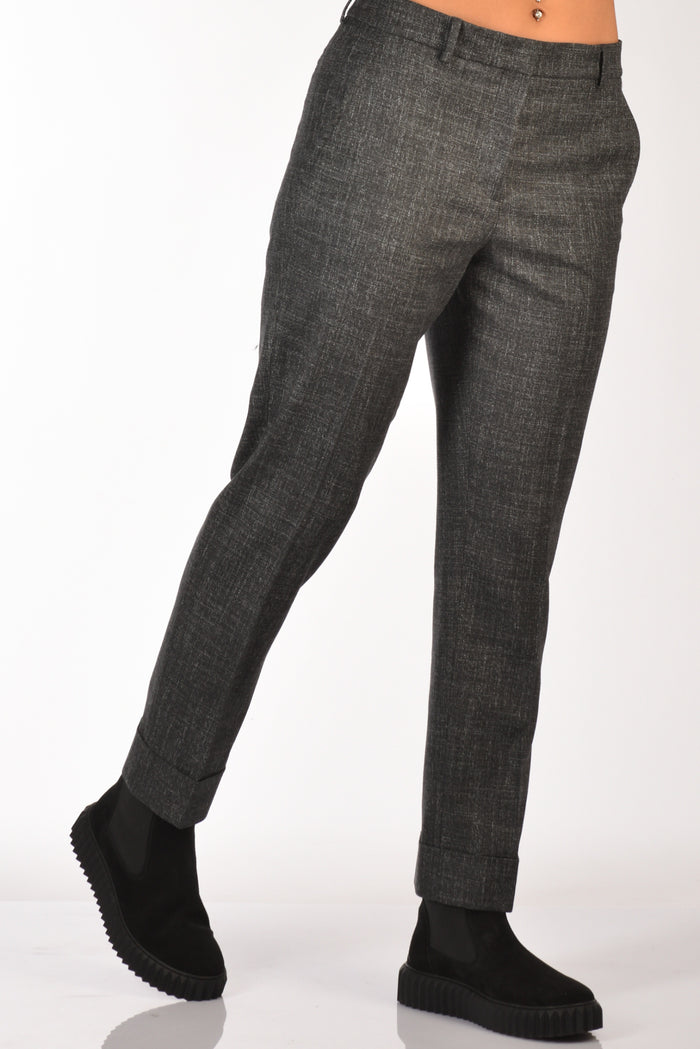 Incotex Slowear Pantalone Nevet Grigio Scuro Donna - 5