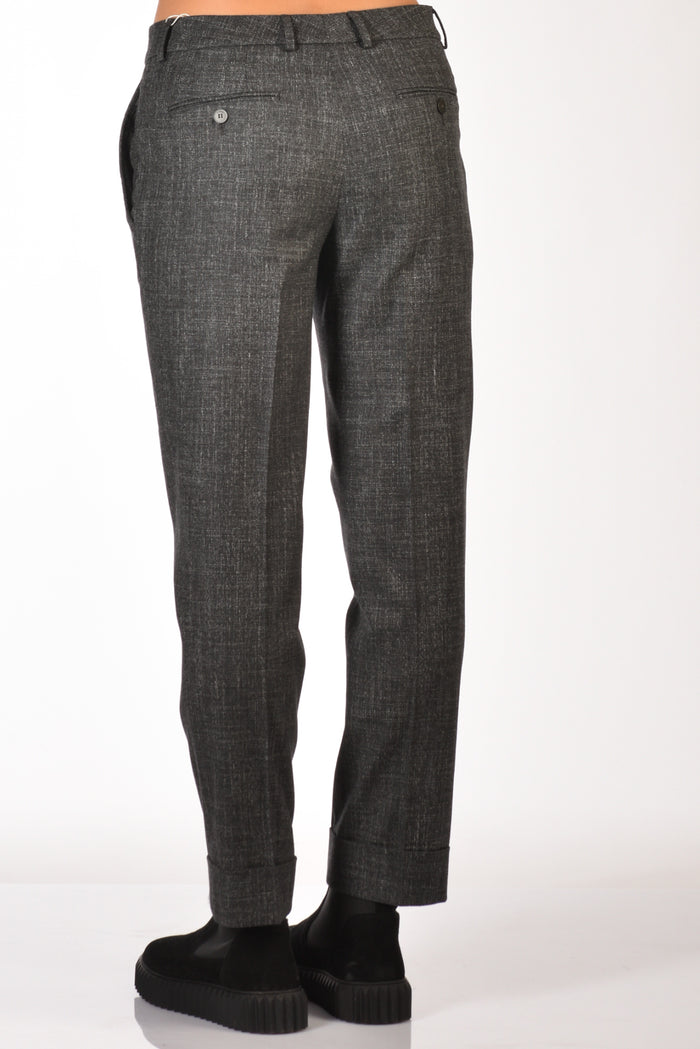 Incotex Slowear Pantalone Nevet Grigio Scuro Donna - 6