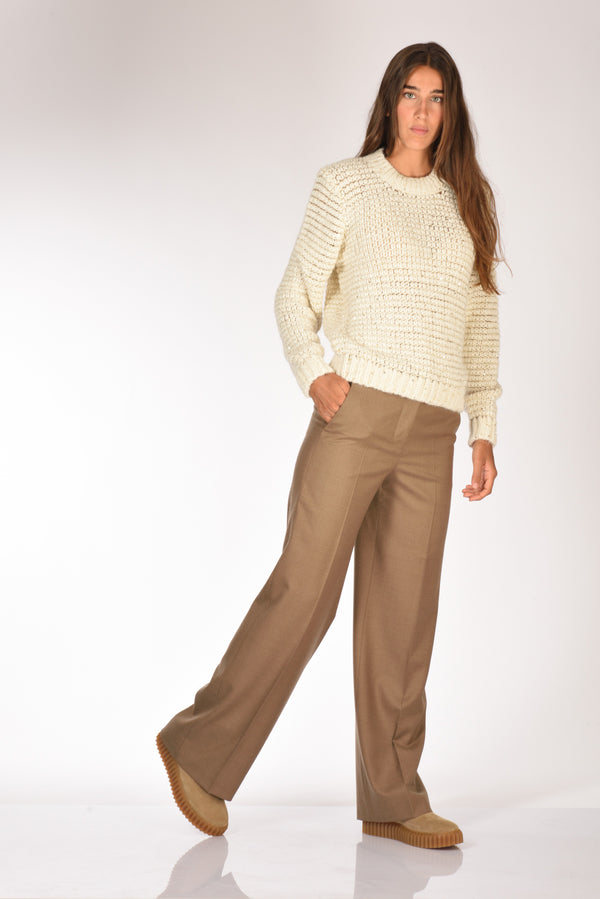 Incotex Slowear Pantalone Neera Beige Scuro Donna-2