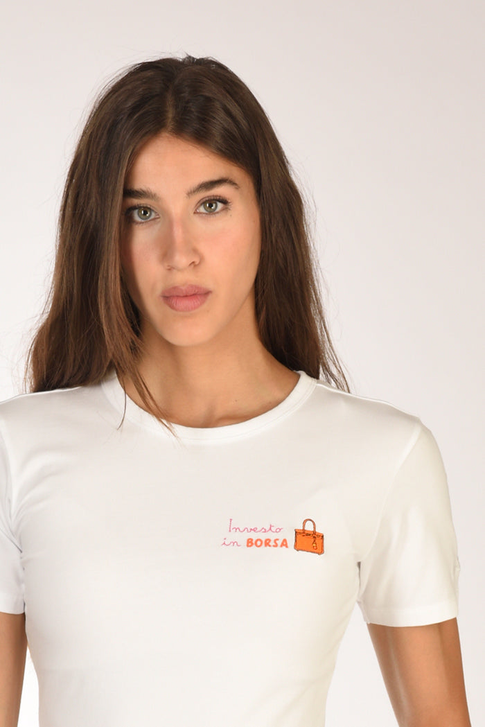 Mc2 Saint Barth Tshirt Esme Bianco Donna - 1