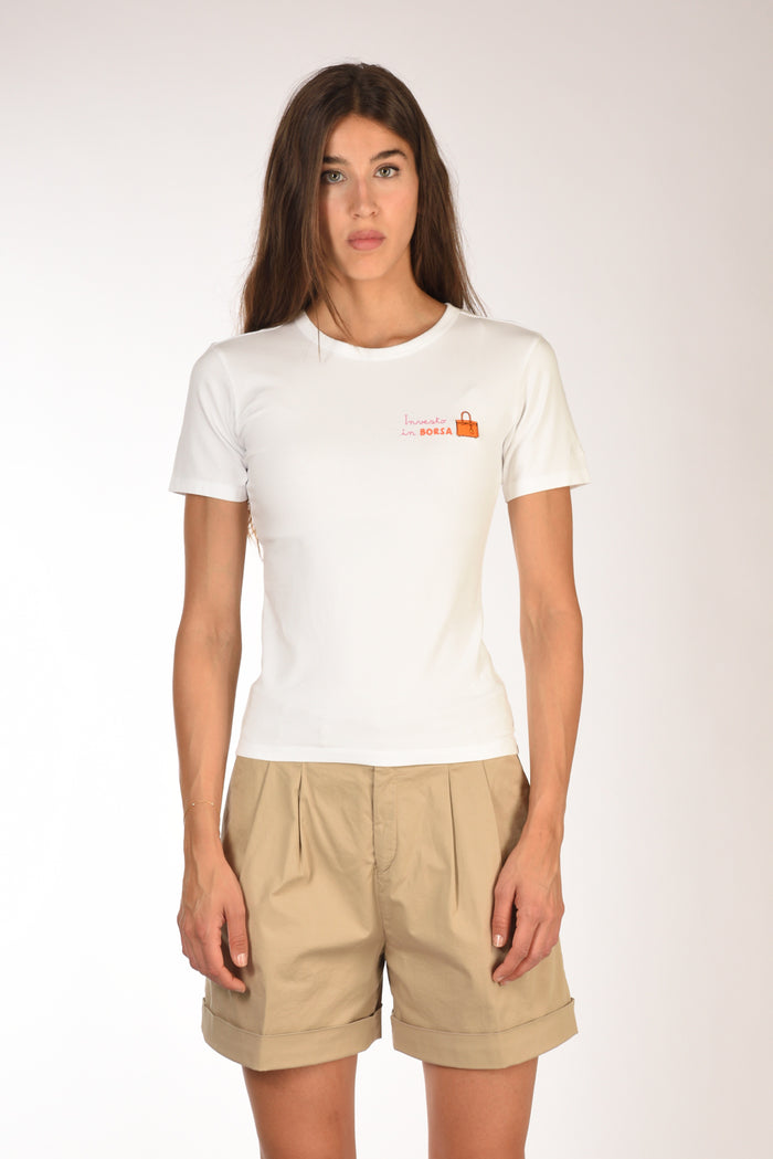 Mc2 Saint Barth Tshirt Esme Bianco Donna - 2