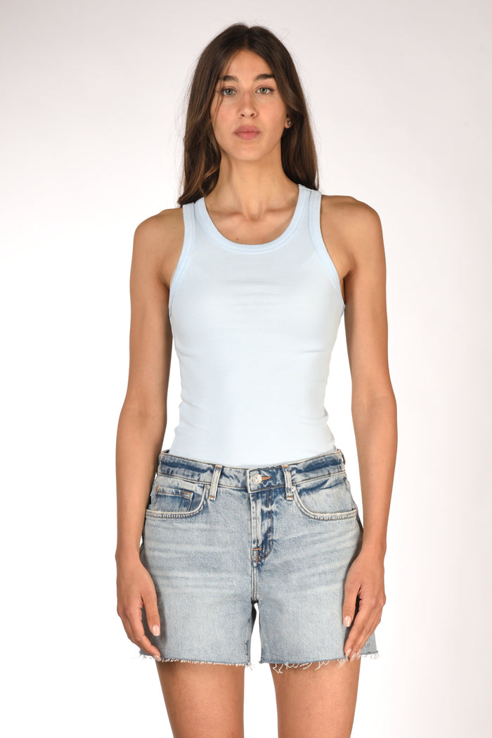 Mc2 Saint Barth Canotta Ada Azzurro Donna - 2