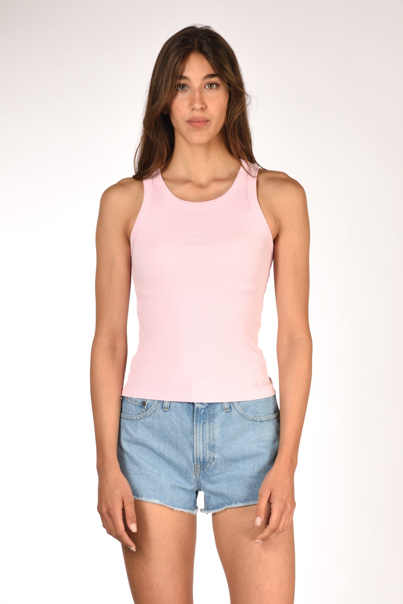 Replay W3315 Canotta Donna – 100% Cotone Morbido – Scollo A U E Giro Maniche Classico – Basic Essenziale