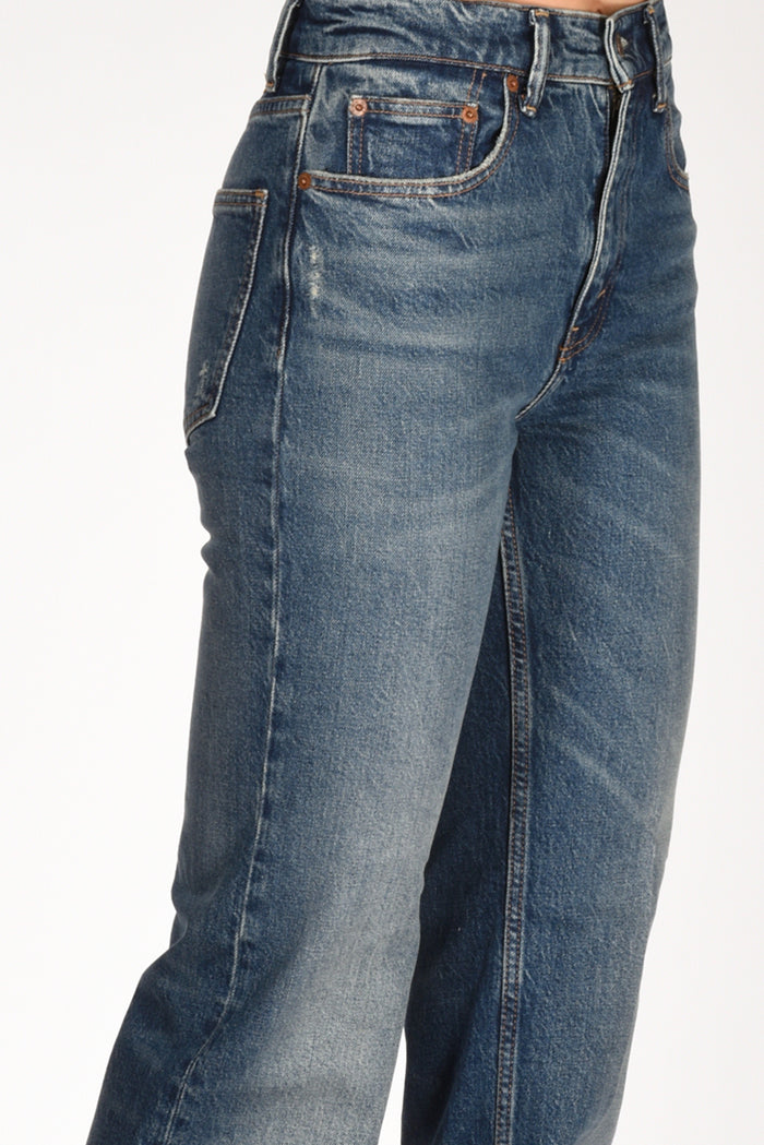 Polo Ralph Lauren Jeans Blu Chiaro Donna - 4
