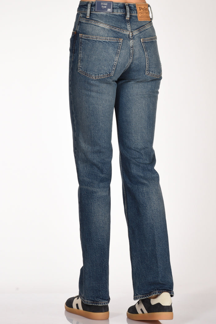 Polo Ralph Lauren Jeans Blu Chiaro Donna - 6