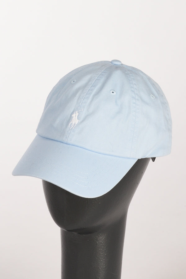 Polo Ralph Lauren Cappello Logo Azzurro Donna