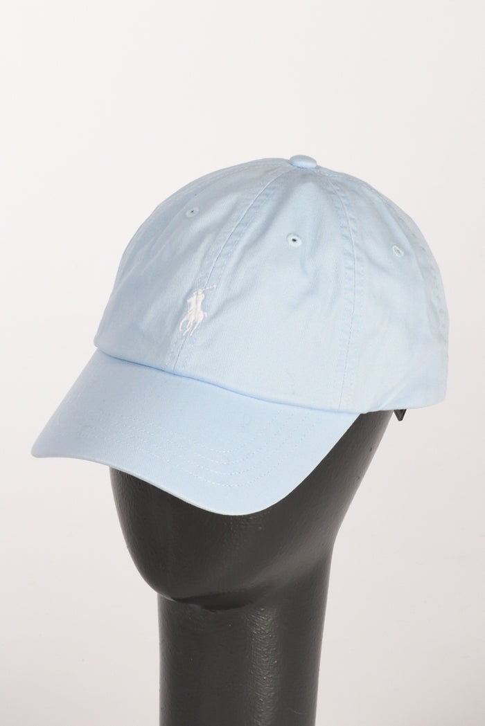 Polo Ralph Lauren Cappello Logo Azzurro Donna - 1