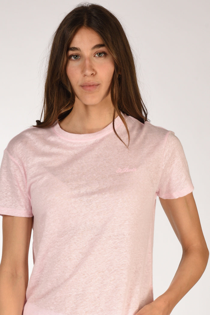 Mc2 Saint Barth Tshirt Hally Rosa Donna - 1