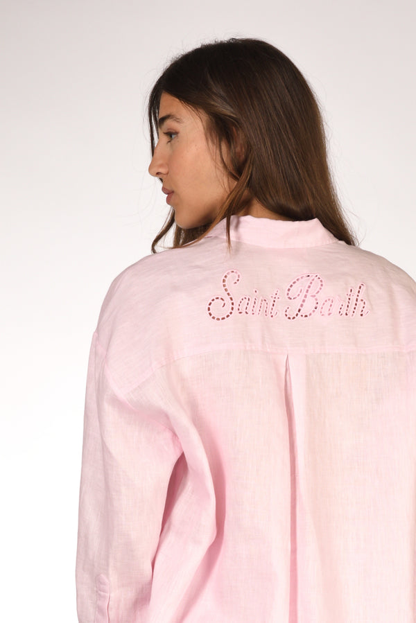 Mc2 Saint Barth Camicia Cristal Rosa Donna