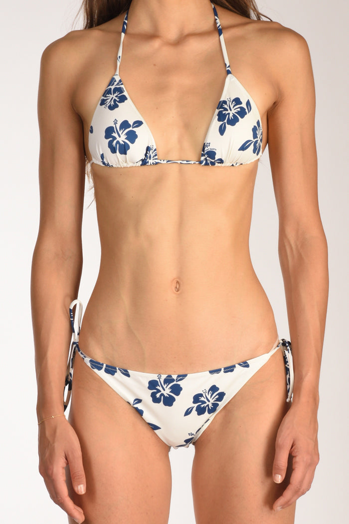 Mc2 Saint Barth Bikini Bianco/blu Donna - 3