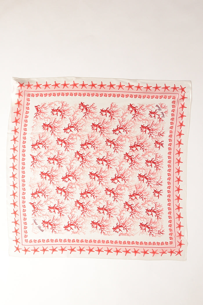 Mc2 Saint Barth Foulard Kitana Bianco/rosso Donna - 2
