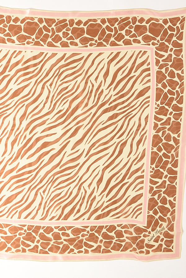 Mc2 Saint Barth Foulard Kitana Beige Chiaro/beige Donna-2