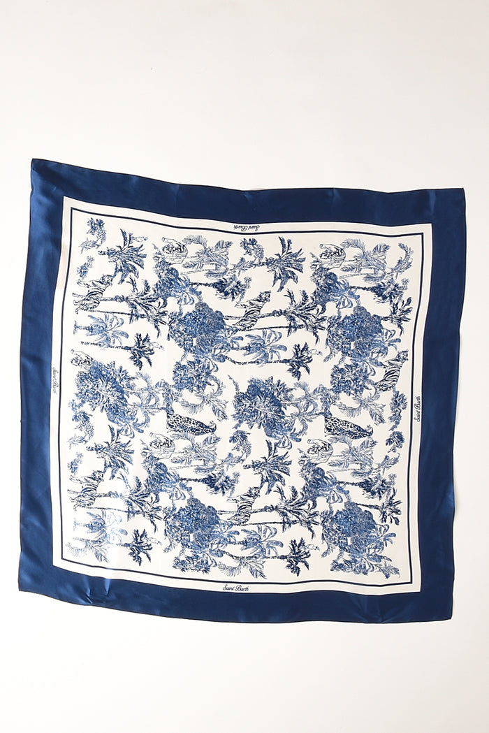Mc2 Saint Barth Foulard Kitana Bianco/blu Donna - 2