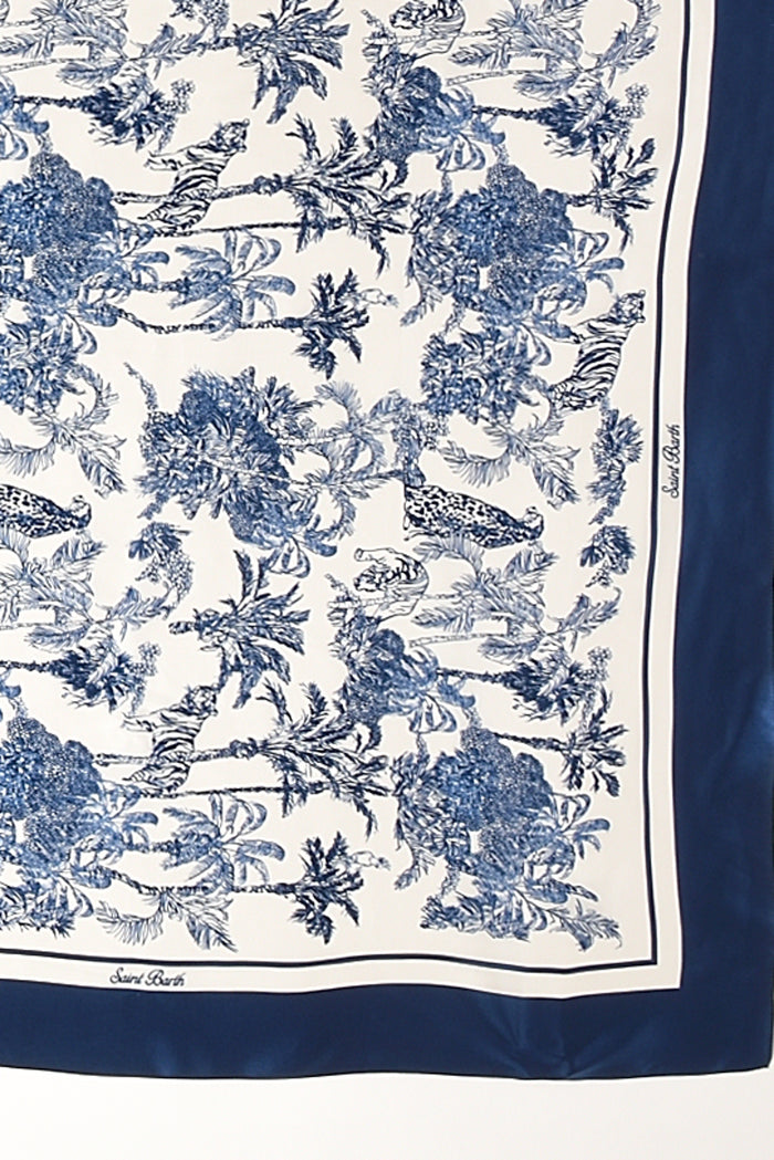 Mc2 Saint Barth Foulard Kitana Bianco/blu Donna - 3