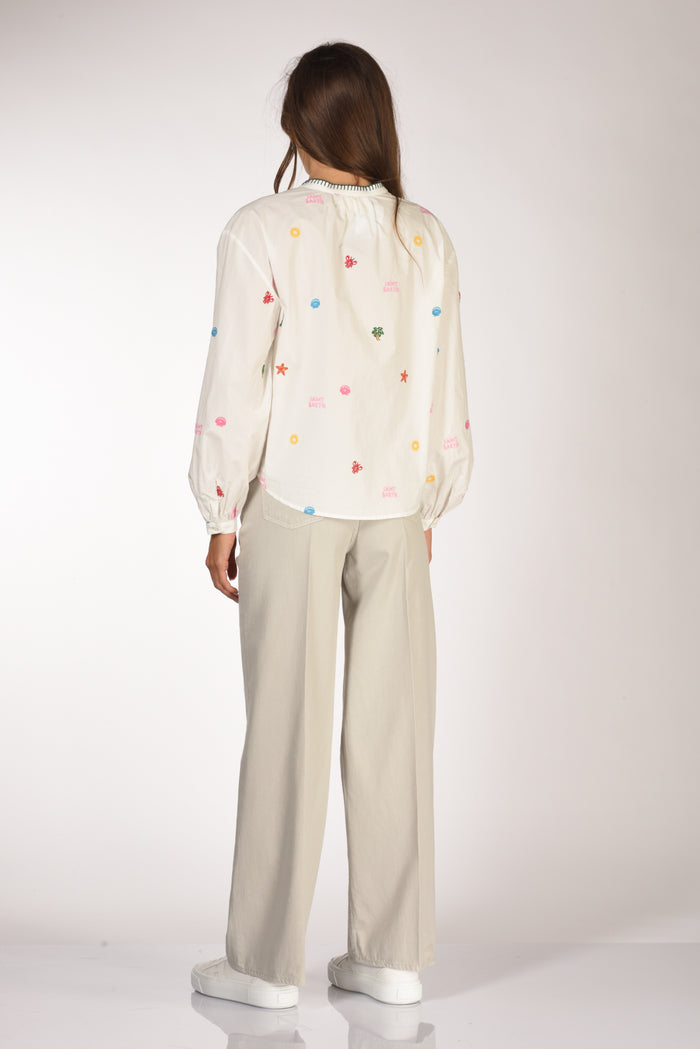 Mc2 Saint Barth Camicia Liona Bianco Donna - 5