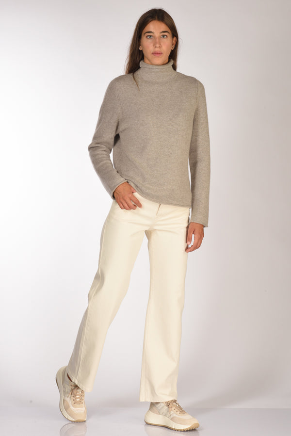 Incotex Slowear Pantalone Rose Beige Chiaro Donna-2
