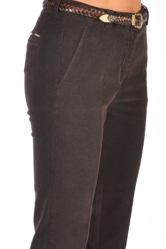 Incotex Slowear Pantalone Leyre Marrone Donna - 5