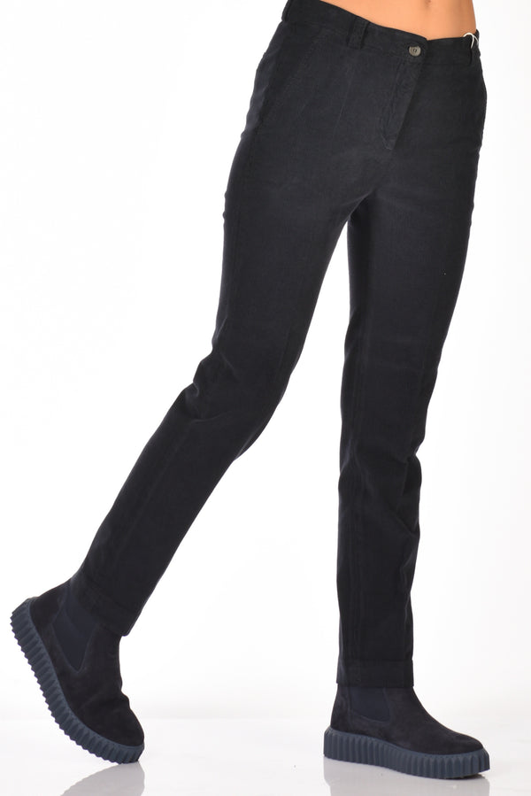 Incotex Slowear Pantalone Leyre Blu Donna